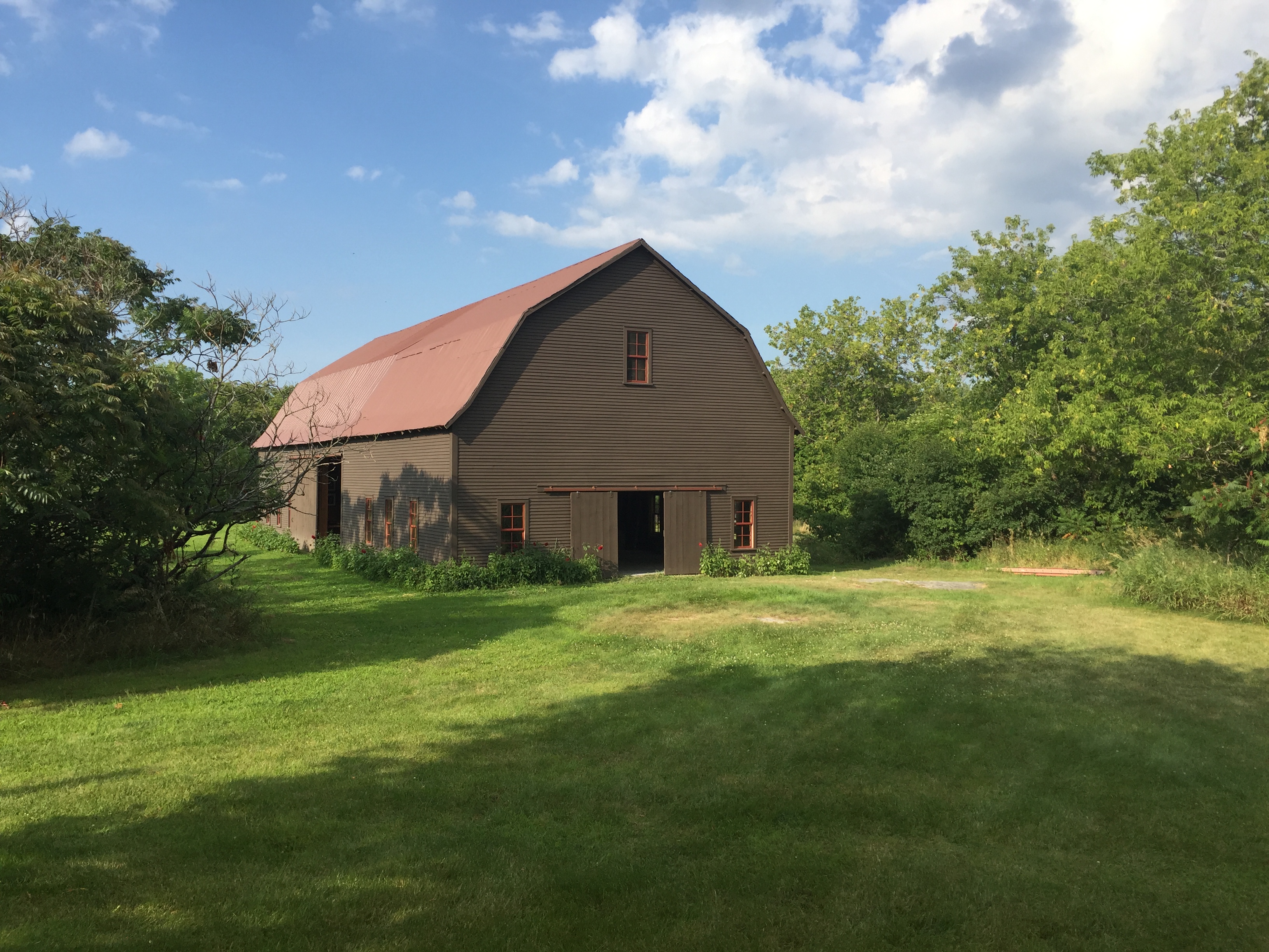 Restored Barn will be our new Education Center